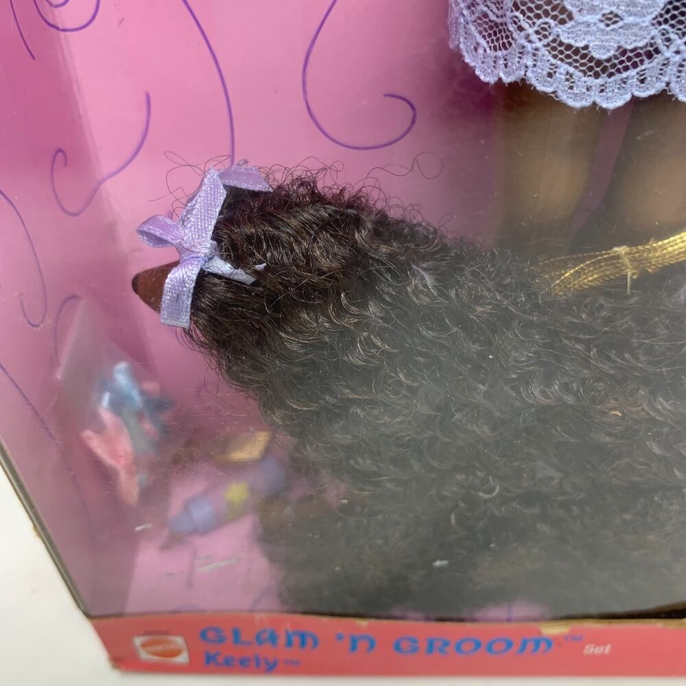 Vintage 1999 Mattel Barbie Glam n Groom Christie Keely Doll Dog 26252 NRFB - Picture 4 of 11